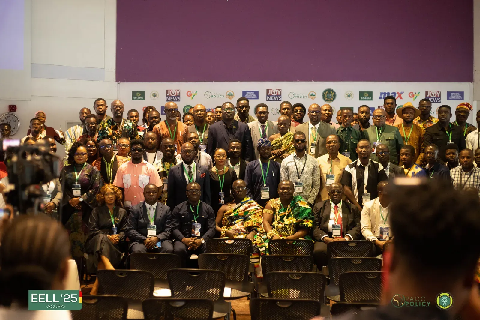Group photograph at EELL 2025, British Council, Accra