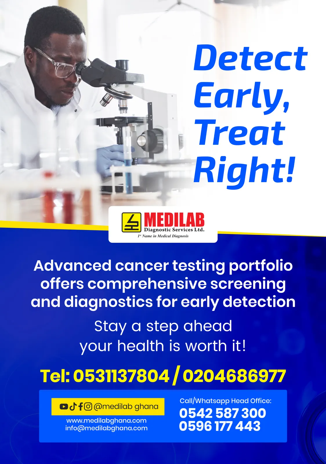 Medilab social campaign