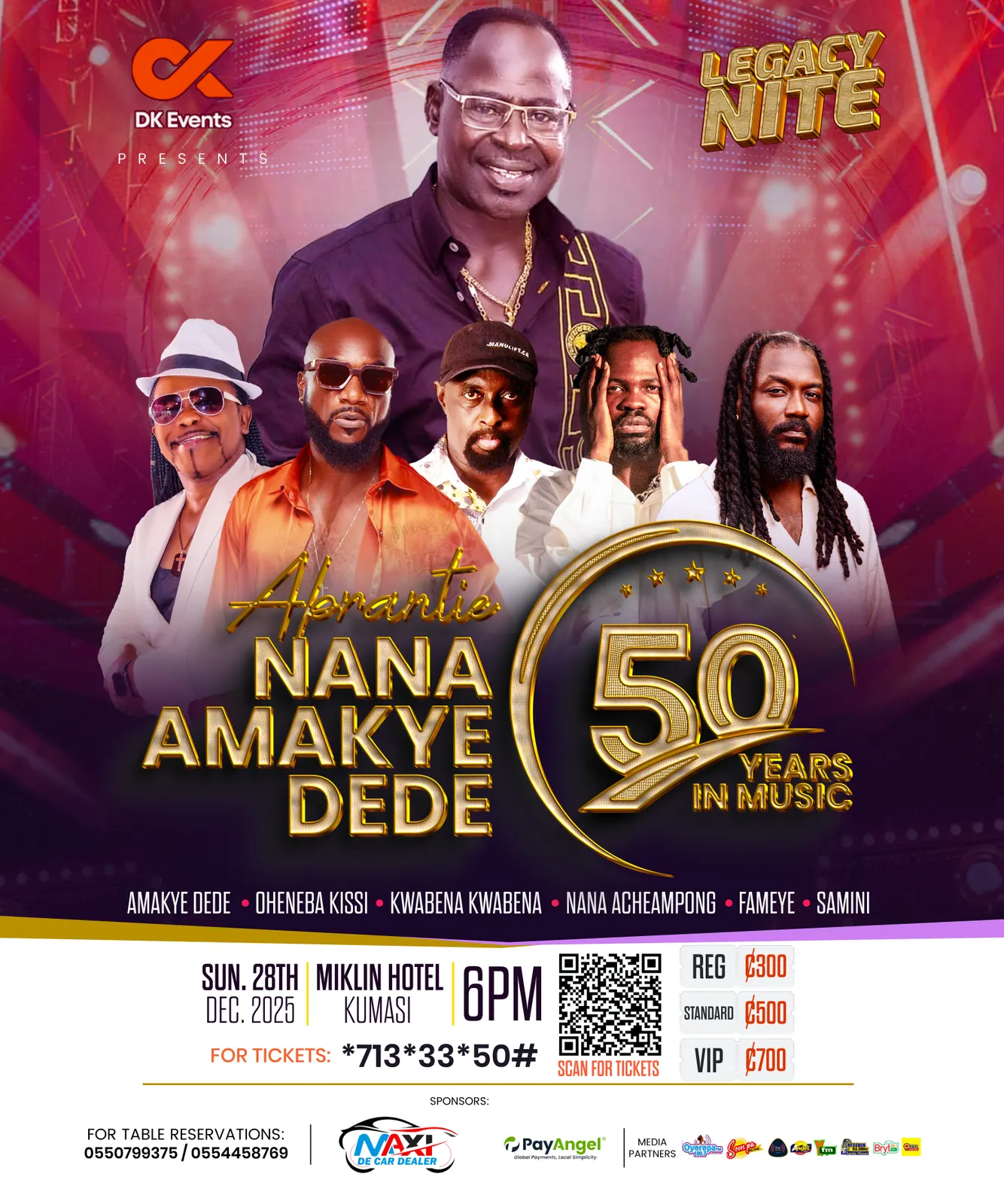 Amakye Dede at 50 poster