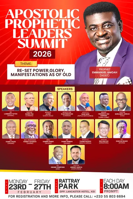 Leaders Summit 2026 poster