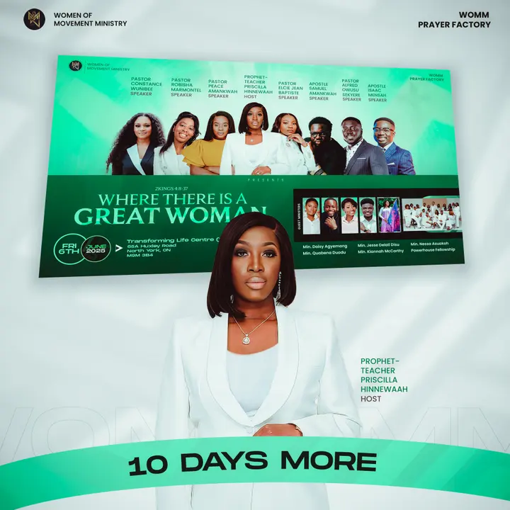 Ten days more: Where there is a great woman, Women of Movement